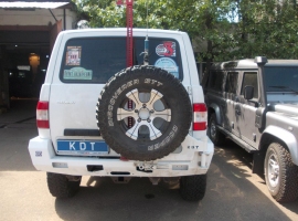 Калитка крепления запасного колеса II поколения - УАЗ Патриот