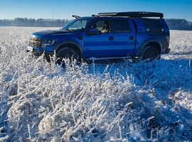 Кунг для Ford F-150 Raptor экспедиционный трехдверный - до 2015 г.в.
