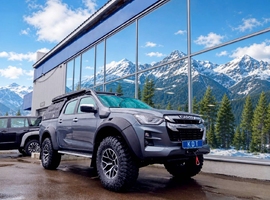 Кунг для Isuzu D-Max экспедиционный V го поколения алюминиевый