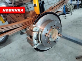 Комплект по замене барабанных тормозов на дисковые для Toyota Hilux